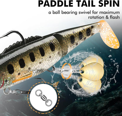 Shadtale: Pre-Rigged Vibrating Swimbait