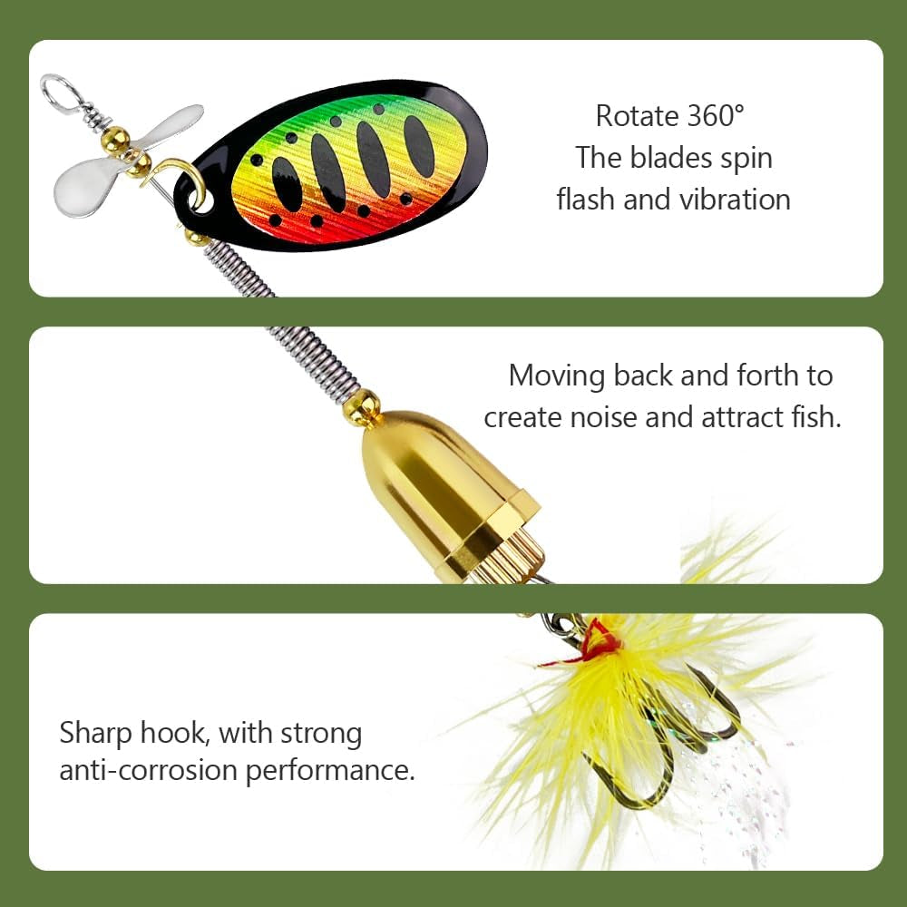 Pro-Series Spinnerbait Kit: 10-Piece Collection