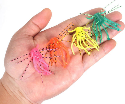 Dice Soft Plastic Finesse Baits: 12-Piece Kit