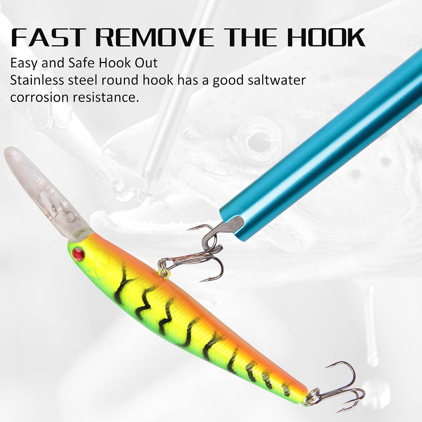 Portable Aluminum T-Handle Hook Remover