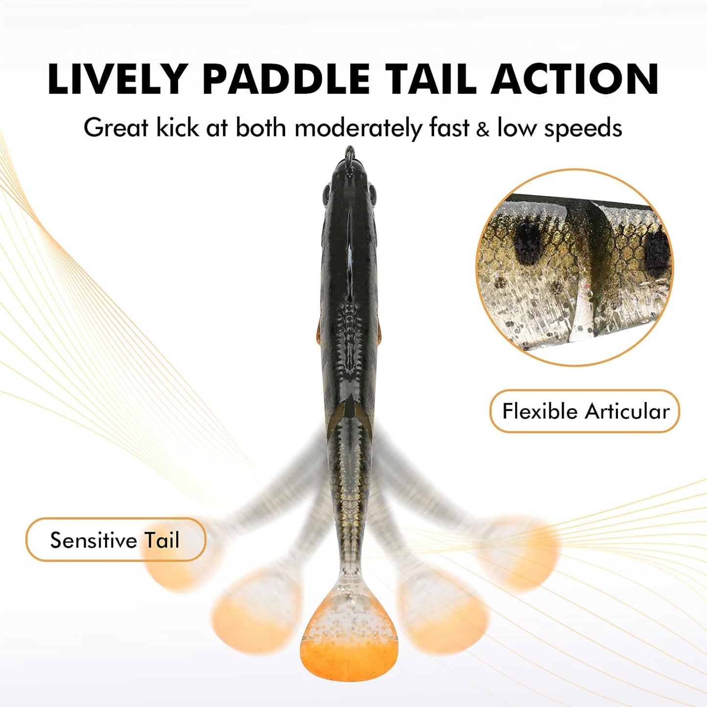 Shadtale: Pre-Rigged Vibrating Swimbait