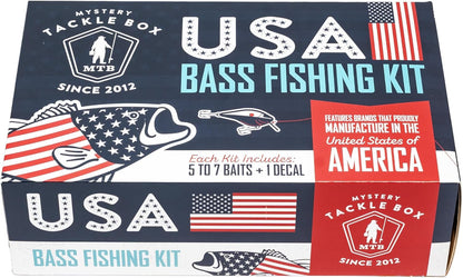 Mystery Tackle Box: USA-Made Bass Fishing Kit