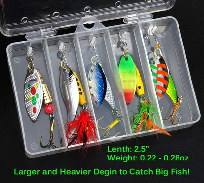 Pro-Series Spinnerbait Kit: 10-Piece Collection