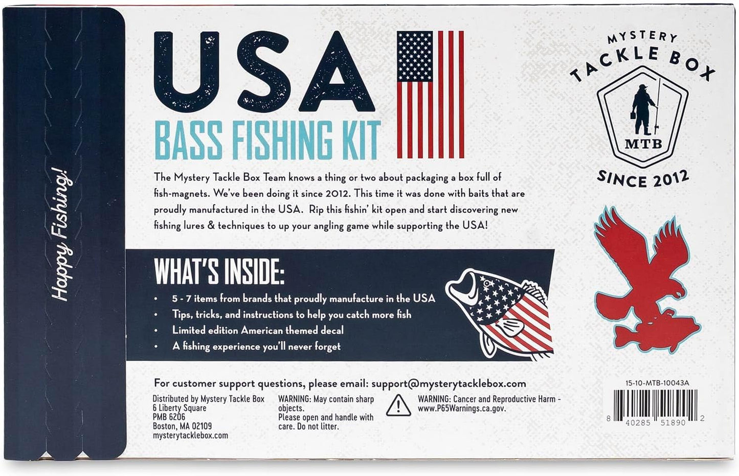 Mystery Tackle Box: USA-Made Bass Fishing Kit