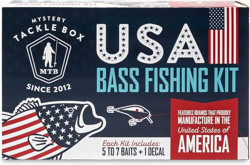 Mystery Tackle Box: USA-Made Bass Fishing Kit