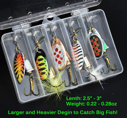 Pro-Series Spinnerbait Kit: 10-Piece Collection