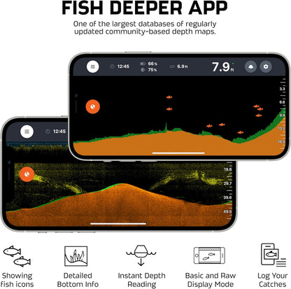 Deeper START: Castable Smart Sonar Fish Finder