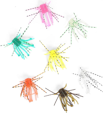 Dice Soft Plastic Finesse Baits: 12-Piece Kit